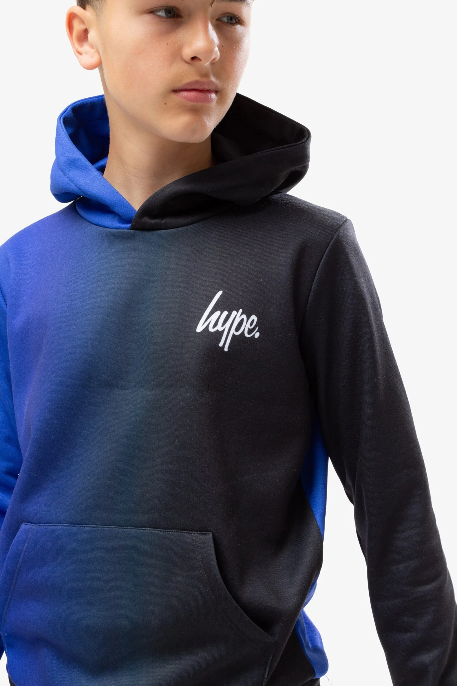 HYPE BOYS BLUE VERTICAL FADE HOODIE 6 HYPE BOYS BLUE VERTICAL FADE HOODIE - Image 4