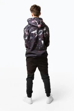 HYPE BOYS RED SHATTER HOODIE -Hype YUAO 050 3