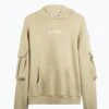 HYPE WOMENS SAGE CARGO SCRIBBLE HOODIE -Hype YUBS 014copy