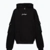 HYPE WOMENS BLACK CARGO SCRIBBLE HOODIE 2 HYPE WOMENS BLACK CARGO SCRIBBLE HOODIE -Hype YUBS 016