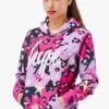 HYPE GIRLS MULTI LEOPARD DOODLE HOODIE -Hype YUCB 037