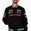 HYPE MENS BLACK JH RACER BADGE JACKET 2 HYPE MENS BLACK JH RACER BADGE JACKET -Hype YVLR 154 0632d304 0a5b 4b88 8440 777fdcb73f8b