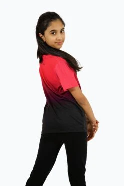 HYPE GIRLS PINK BLACK FADE SCRIPT T-SHIRT AND LEGGINGS SET 18 HYPE GIRLS PINK BLACK FADE SCRIPT T-SHIRT AND LEGGINGS SET -Hype YVLR 601 1