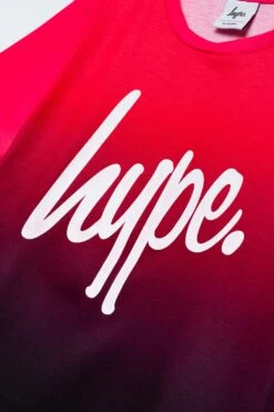 HYPE GIRLS PINK BLACK FADE SCRIPT T-SHIRT AND LEGGINGS SET 24 HYPE GIRLS PINK BLACK FADE SCRIPT T-SHIRT AND LEGGINGS SET -Hype YVLR 601 3 1