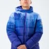 HYPE BLUE DRIPS BOYS PUFFER JACKET -Hype YXF 274main