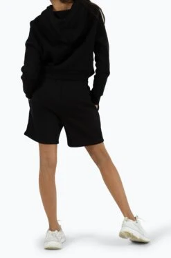 HYPE GIRLS BLACK SCRIBBLE SHORTS -Hype ZTAO 6295 1