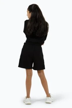 HYPE GIRLS BLACK SCRIBBLE SHORTS -Hype ZTAO 6295 3