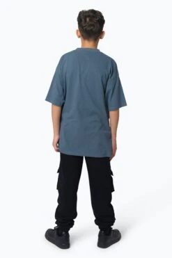 HYPE BOYS BLUE WHITE SPLAT T-SHIRT -Hype ZTBS 026 2 2e5d78e3 9bb5 45be a94f cdb2edaca93f