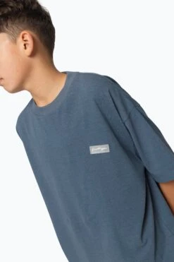 HYPE BOYS BLUE WHITE SPLAT T-SHIRT -Hype ZTBS 026 3 5cbcfc50 aaac 4d1e ab5e 6d53e6b75b93