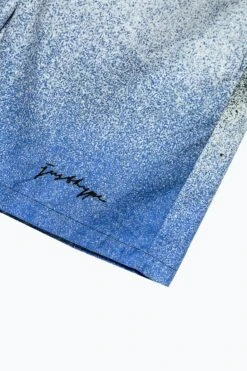 HYPE BOYS MULTI BLUE OVERSPRAY SWIM SHORTS -Hype ZTBS 084 3