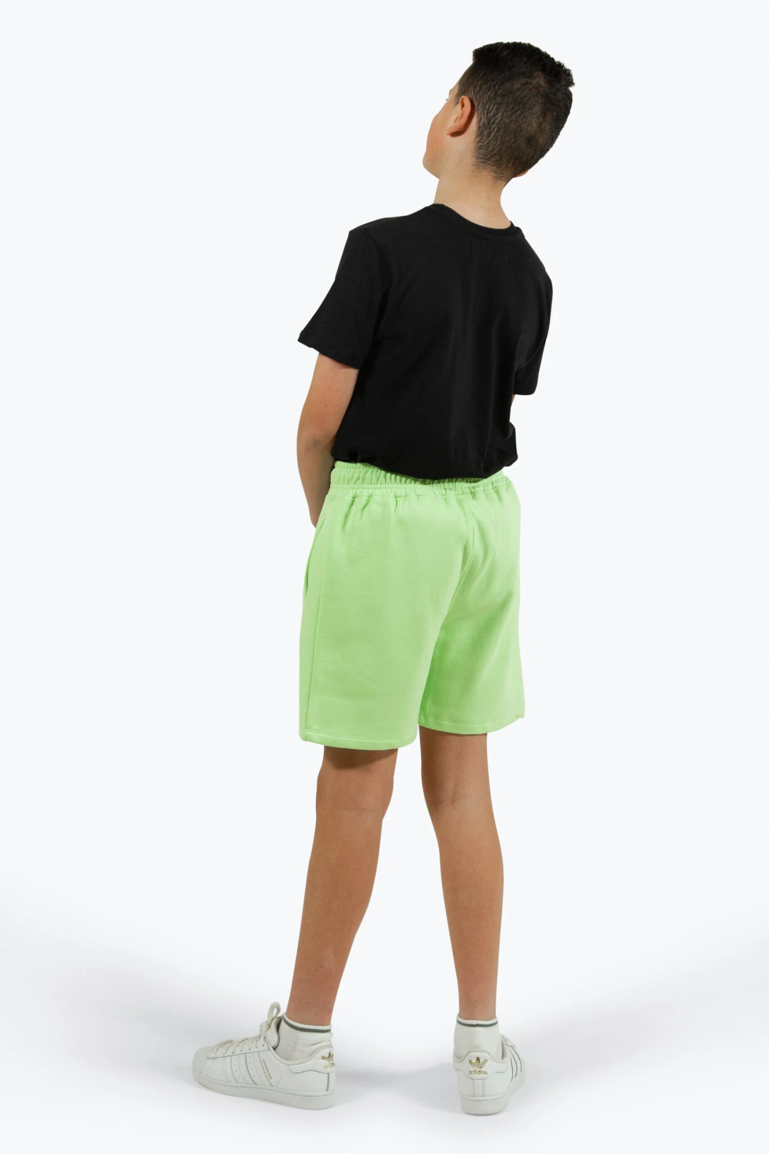 HYPE BOYS GREEN CREW SHORTS 6 HYPE BOYS GREEN CREW SHORTS - Image 4