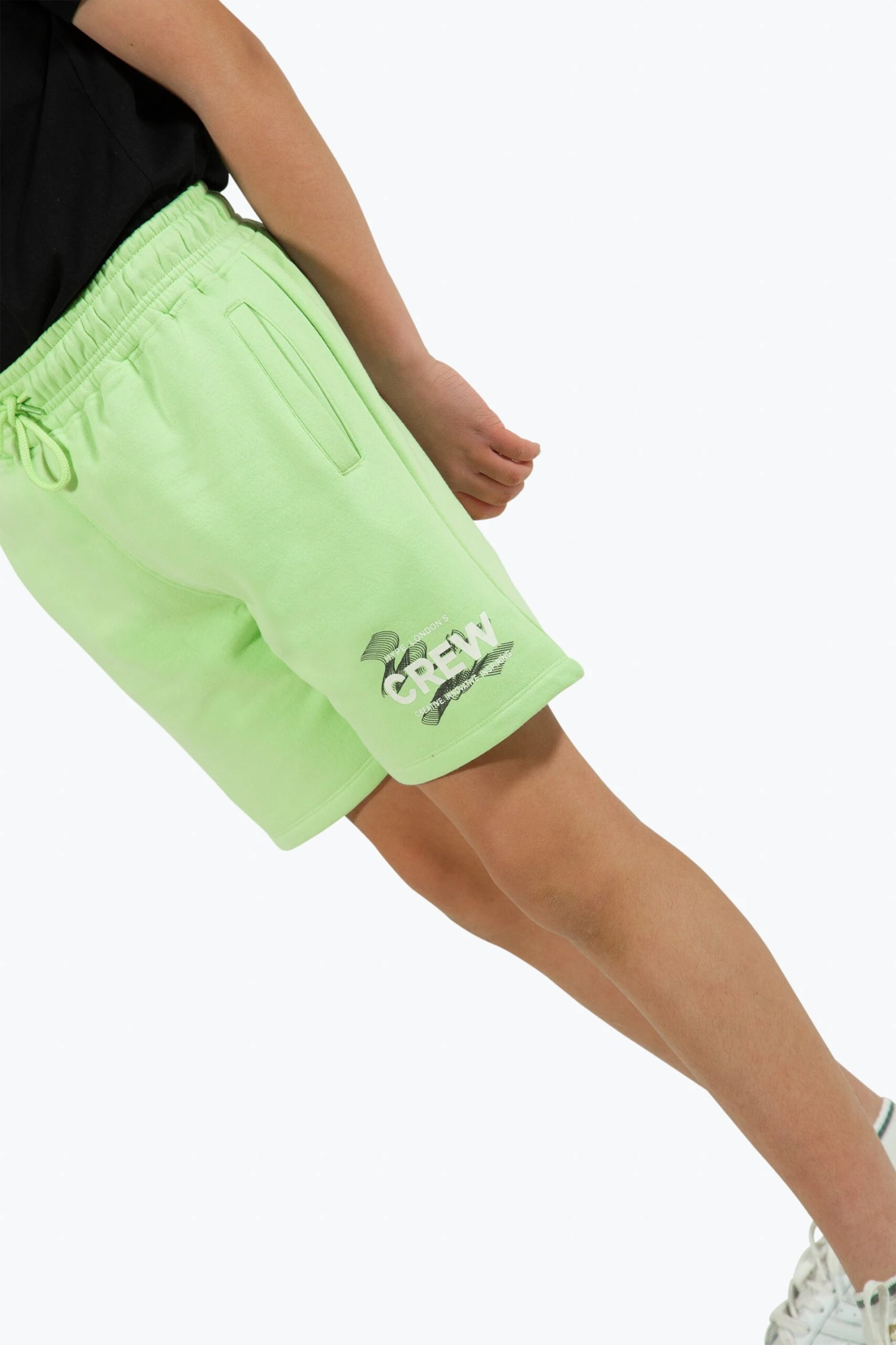 HYPE BOYS GREEN CREW SHORTS 7 HYPE BOYS GREEN CREW SHORTS - Image 5
