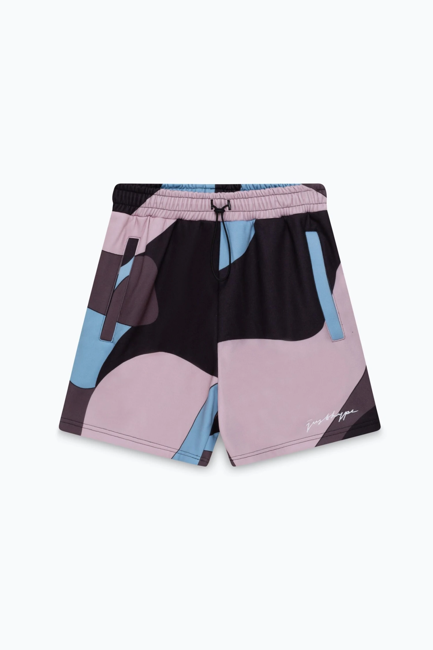 HYPE BOYS MULTI SQUIGGLE CAMO SHORTS 3 HYPE BOYS MULTI SQUIGGLE CAMO SHORTS