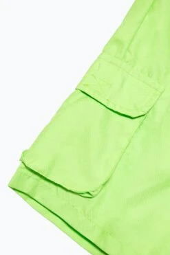 HYPE KIDS GREEN GREEN CARGO SWIM SHORTS -Hype ZTBS 200 3