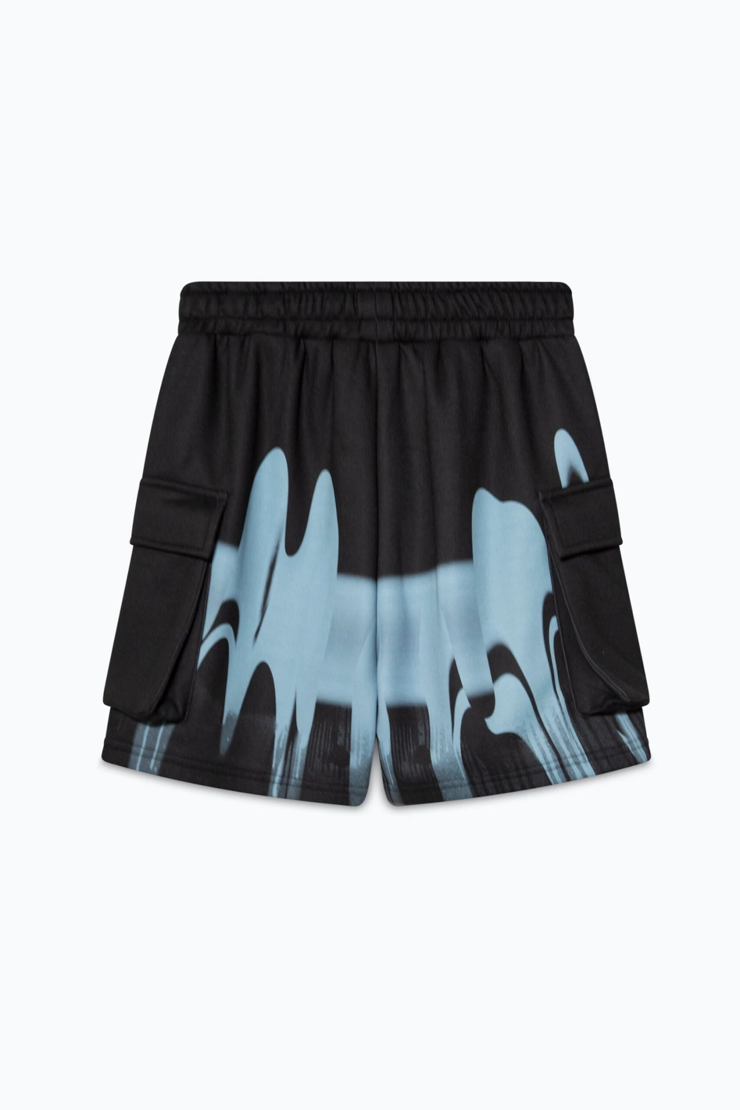HYPE KIDS MULTI BLUE DRIPS SHORTS 4 HYPE KIDS MULTI BLUE DRIPS SHORTS - Image 2