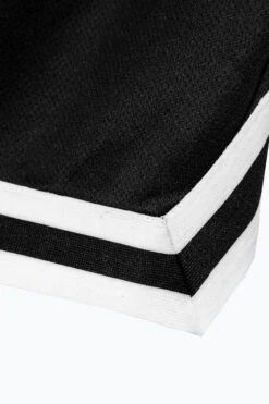 HYPE KIDS BLACK Y2K BASKETBALL SHORTS 11 HYPE KIDS BLACK Y2K BASKETBALL SHORTS -Hype ZTBS 209 4