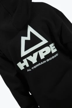 HYPE BOYS BLACK OUTDOOR 3M HOODIE 13 HYPE BOYS BLACK OUTDOOR 3M HOODIE -Hype ZTBS 222 5