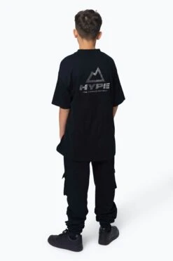 HYPE BOYS BLACK OUTDOOR 3M T-SHIRT -Hype ZTBS 223 2 026f1bf0 d69e 44f4 9efd 6b8578bbb4b9
