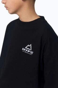 HYPE BOYS BLACK OUTDOOR 3M T-SHIRT -Hype ZTBS 223 3 dd80cd45 ed50 4908 b3fe 826a7de77866