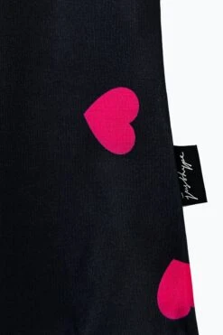 HYPE WOMENS BLACK SCATTER HEART SWIMSUIT 7 HYPE WOMENS BLACK SCATTER HEART SWIMSUIT -Hype ZUBS 041 2