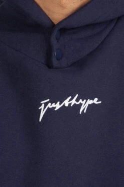 HYPE MENS NAVY SCRIBBLE HOODIE -Hype ZUMH 563 4