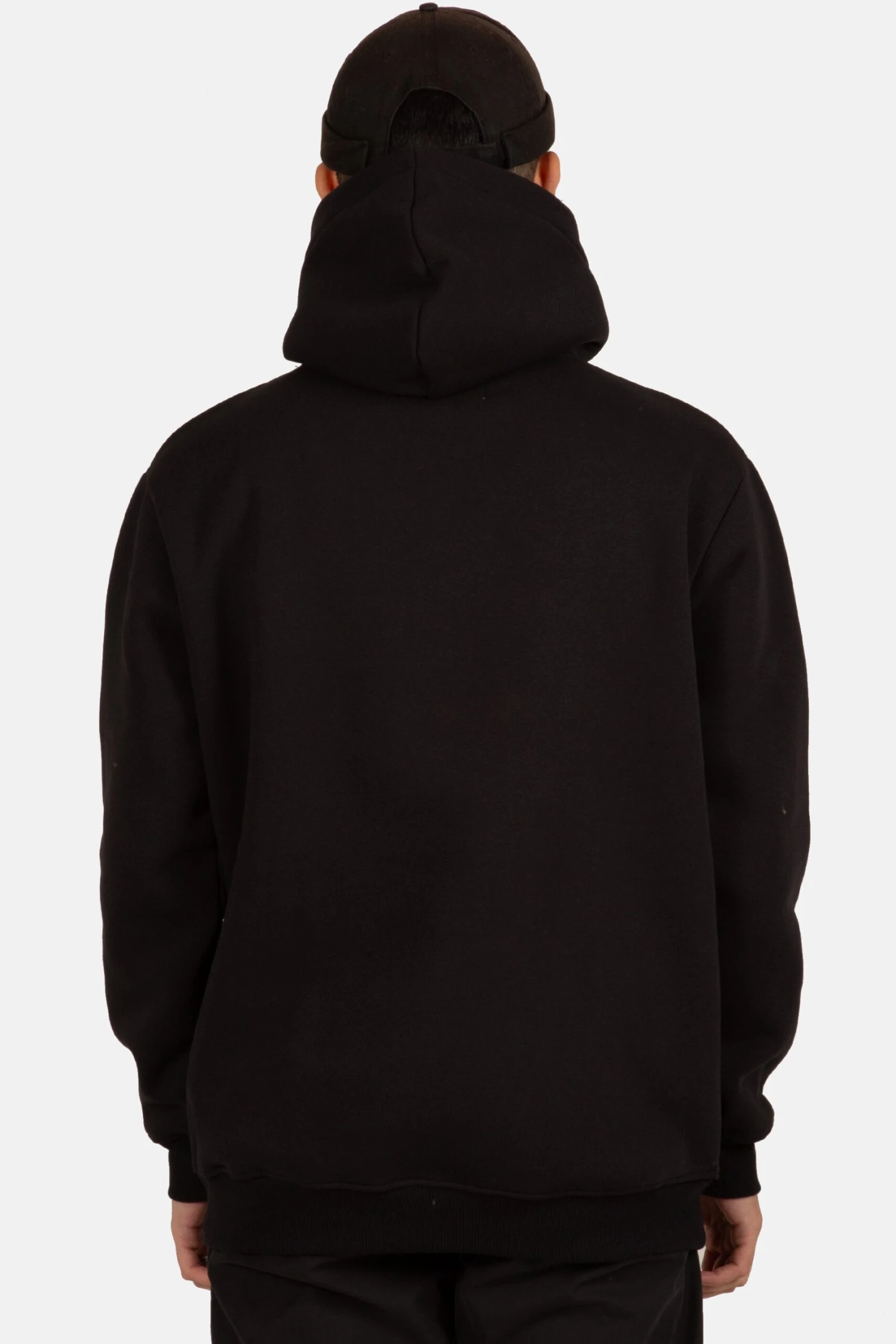 HYPE MENS BLACK SCRIBBLE HOODIE 4 HYPE MENS BLACK SCRIBBLE HOODIE - Image 2