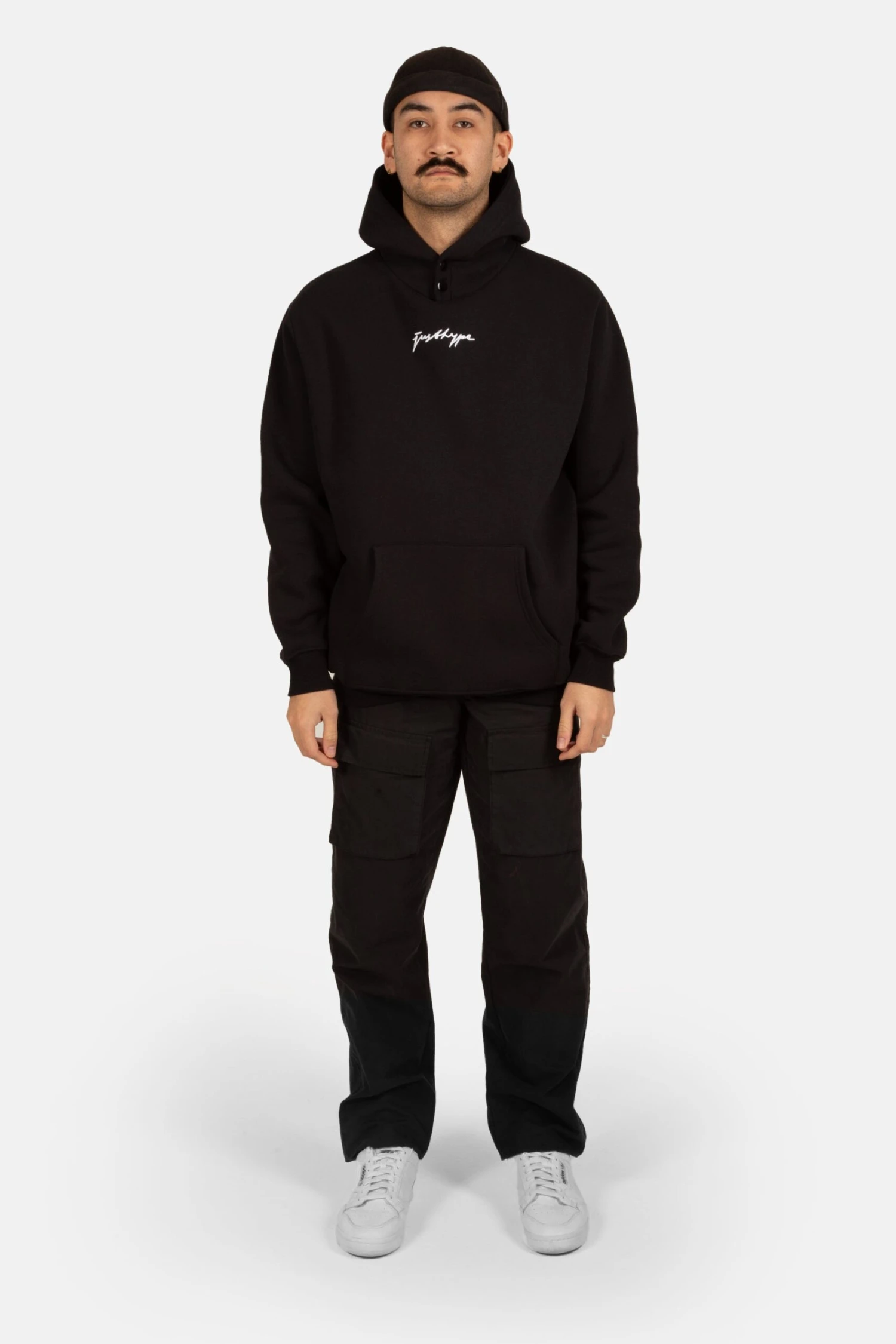 HYPE MENS BLACK SCRIBBLE HOODIE 5 HYPE MENS BLACK SCRIBBLE HOODIE - Image 3