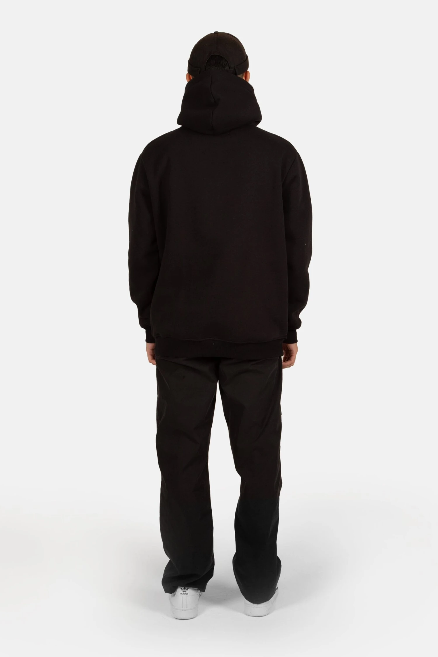 HYPE MENS BLACK SCRIBBLE HOODIE 6 HYPE MENS BLACK SCRIBBLE HOODIE - Image 4