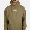 HYPE MENS KHAKI SCRIBBLE LOGO PULLOVER HOODIE 1 HYPE MENS KHAKI SCRIBBLE LOGO PULLOVER HOODIE -Hype ZUMH 565