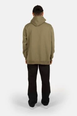 HYPE MENS KHAKI SCRIBBLE LOGO PULLOVER HOODIE 10 HYPE MENS KHAKI SCRIBBLE LOGO PULLOVER HOODIE -Hype ZUMH 565 3