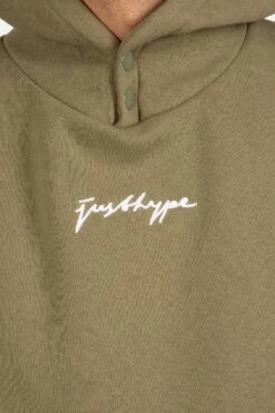 HYPE MENS KHAKI SCRIBBLE LOGO PULLOVER HOODIE 11 HYPE MENS KHAKI SCRIBBLE LOGO PULLOVER HOODIE -Hype ZUMH 565 4