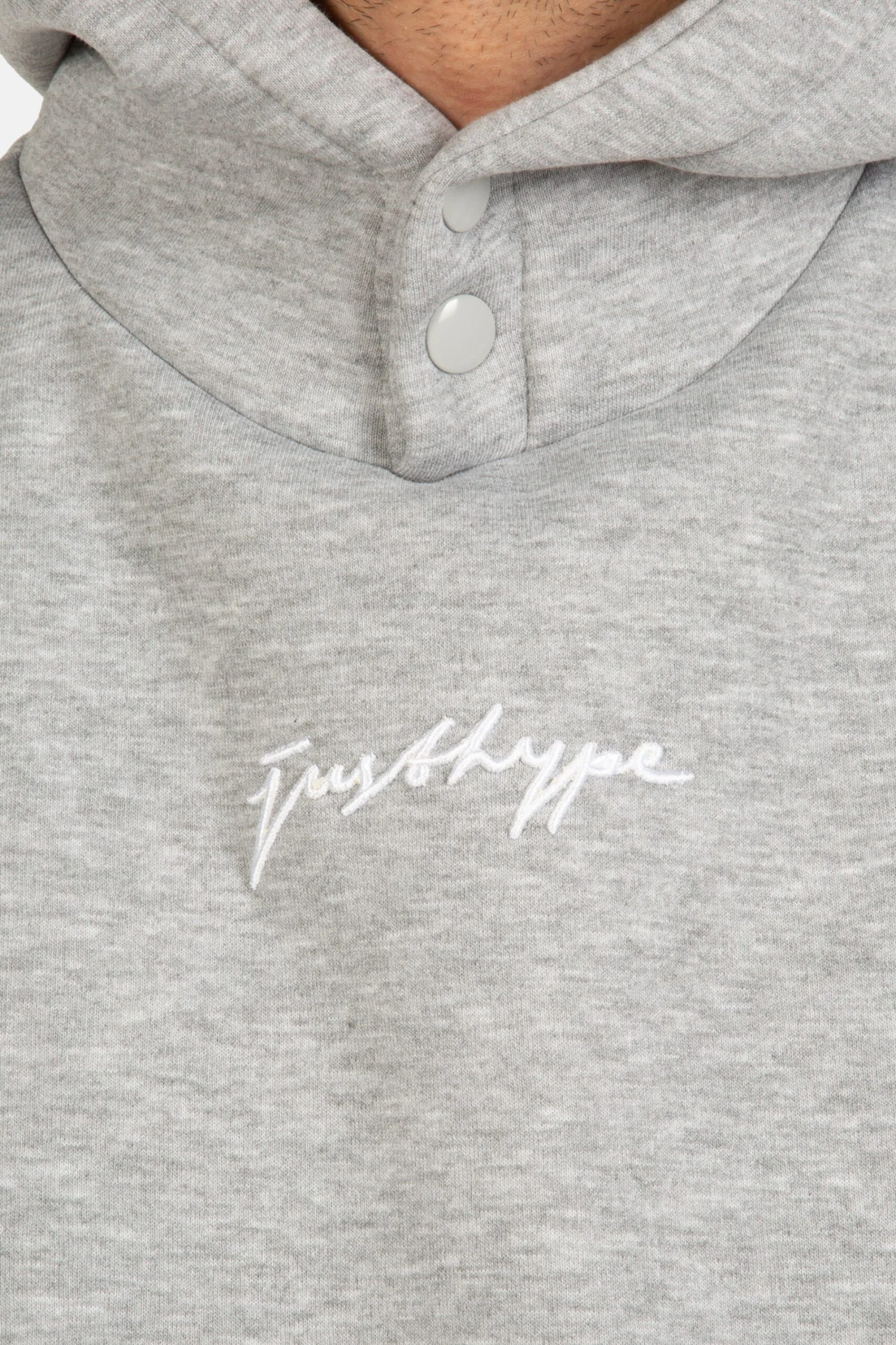 HYPE MENS GREY MARL SCRIBBLE HOODIE 7 HYPE MENS GREY MARL SCRIBBLE HOODIE - Image 5