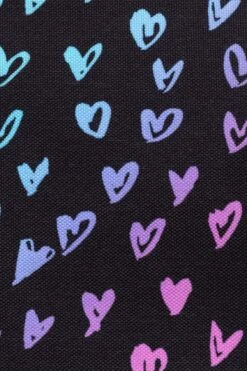 HYPE UNISEX SCRIBBLE HEART PINK CREST LUNCHBOX -Hype ZUMH 623 9