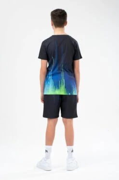 HYPE BOYS BLACK PACIFIC DRIPS SCRIPT T-SHIRT -Hype ZVLR 023 BACK e27db8a4 f262 4c4e 980c fd4c19136715