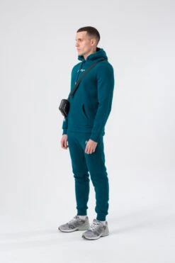 HYPE MENS TEAL SCRIBBLE HOODIE -Hype ZVLR 422 3