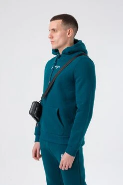 HYPE MENS TEAL SCRIBBLE HOODIE -Hype ZVLR 422 4