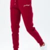 HYPE BURGUNDY WOMEN'S JOGGERS -Hype ZWF 528main