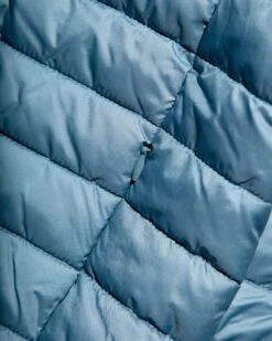 HYPE BLUE MEN'S PUFFER JACKET 20 HYPE BLUE MEN'S PUFFER JACKET -Hype blue coat detail 3