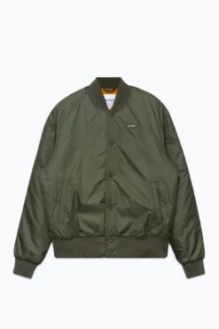 HYPE ADULTS GREEN SCRIBBLE BOMBER JACKET -Hype g5DVcTlJOcPkWznJu1fFl 1