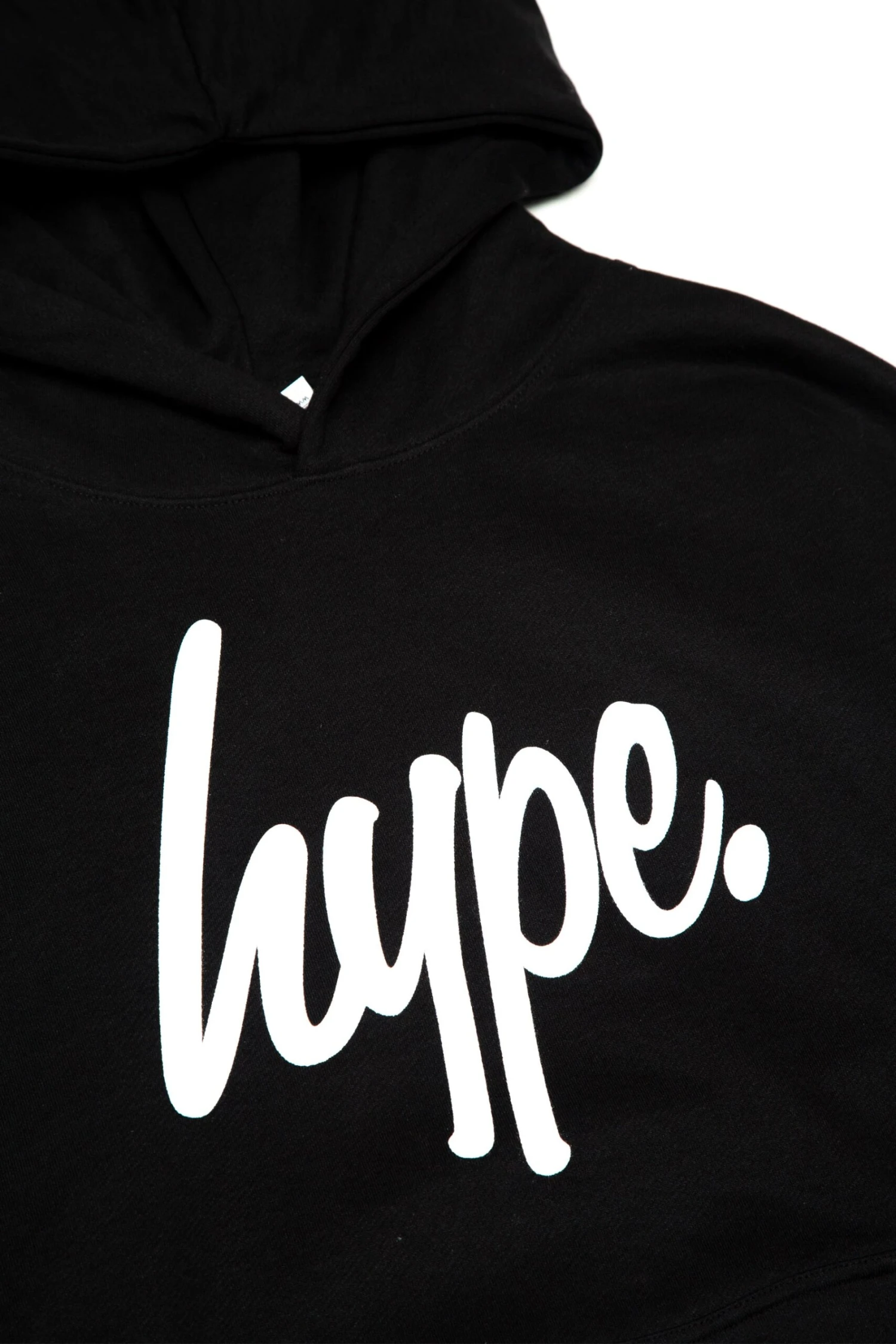 HYPE ADULTS BLACK SCRIPT HOODIE 10 HYPE ADULTS BLACK SCRIPT HOODIE - Image 8