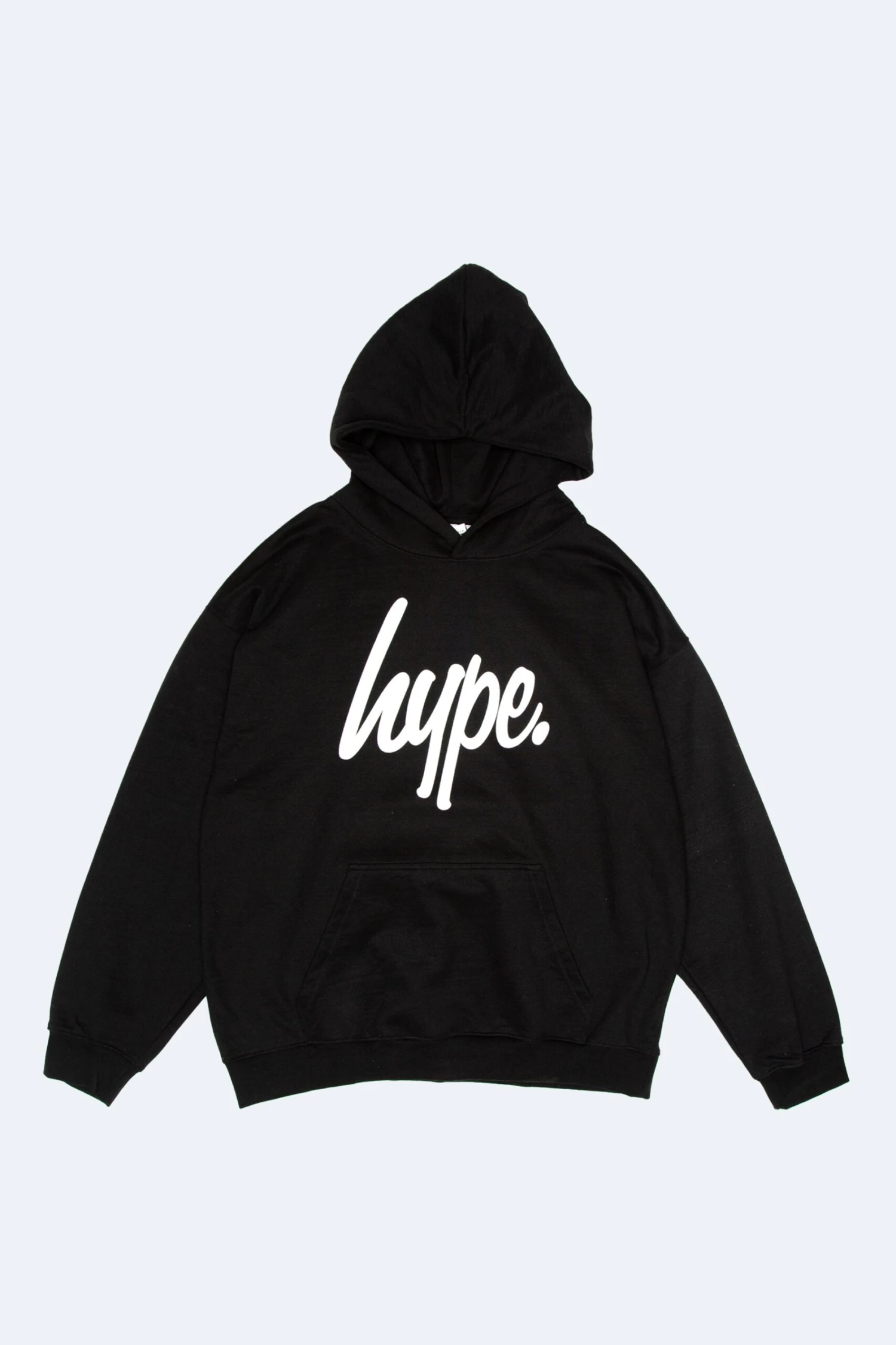 HYPE ADULTS BLACK SCRIPT HOODIE 7 HYPE ADULTS BLACK SCRIPT HOODIE - Image 5