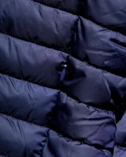 HYPE NAVY MEN'S PUFFER JACKET 19 HYPE NAVY MEN'S PUFFER JACKET -Hype navy coat detail 2