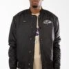 NFL X HYPE ADULTS BLACK BALTIMORE RAVENS JACKET 1 NFL X HYPE ADULTS BLACK BALTIMORE RAVENS JACKET -Hype p0Sprfj1pY1zmipK4EwuA